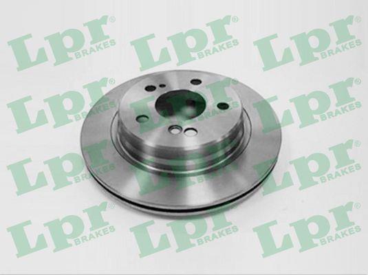 LPR M2079V Rear ventilated brake disc M2079V