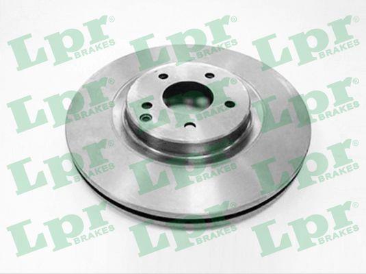 LPR M2086V Front brake disc ventilated M2086V