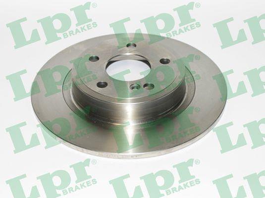 LPR M2093P Rear brake disc, non-ventilated M2093P
