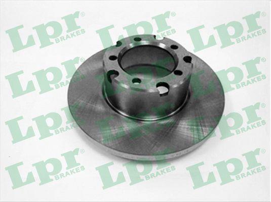 LPR M2141P Unventilated front brake disc M2141P