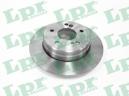 LPR M2181PR Rear brake disc, non-ventilated M2181PR