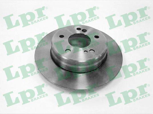 LPR M2183P Rear brake disc, non-ventilated M2183P