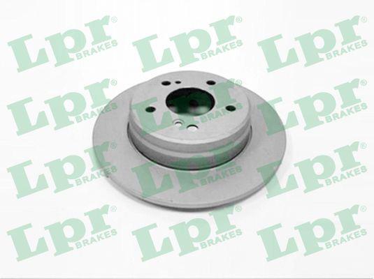 LPR M2183PR Rear brake disc, non-ventilated M2183PR