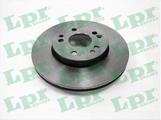 LPR M2571V Front brake disc ventilated M2571V