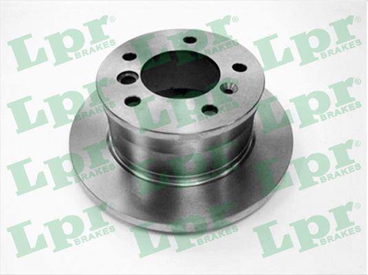 LPR M2681P Rear brake disc, non-ventilated M2681P