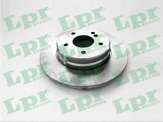 LPR M2747P Rear brake disc, non-ventilated M2747P