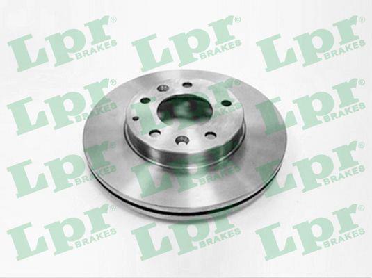 LPR M5000V Front brake disc ventilated M5000V