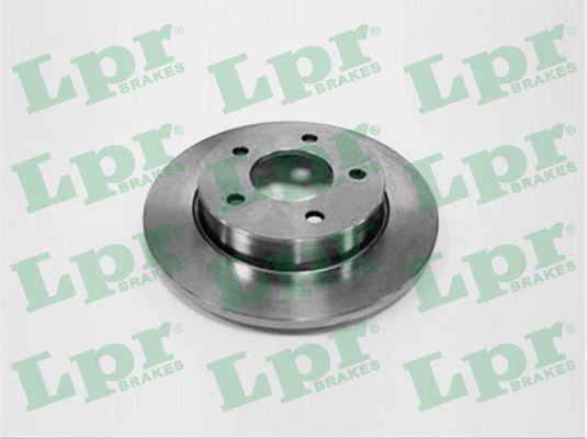 LPR M5004P Rear brake disc, non-ventilated M5004P