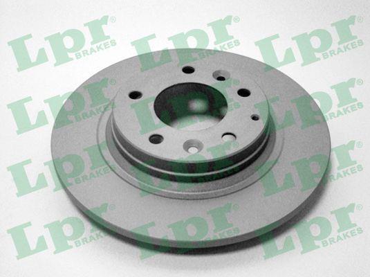 LPR M5005PR Rear brake disc, non-ventilated M5005PR