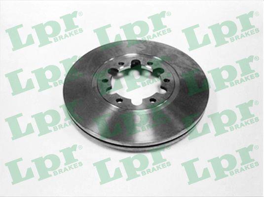 LPR M5008V Front brake disc ventilated M5008V