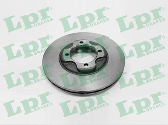 LPR M5081V Front brake disc ventilated M5081V