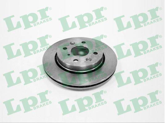 LPR M5611V Front brake disc ventilated M5611V