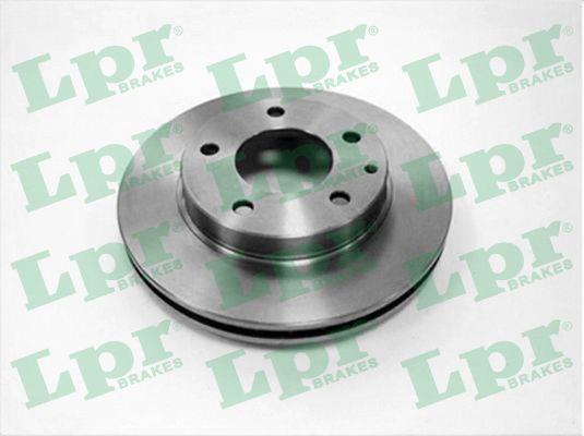 LPR M5701V Front brake disc ventilated M5701V