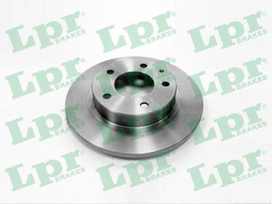 LPR M5721P Rear brake disc, non-ventilated M5721P