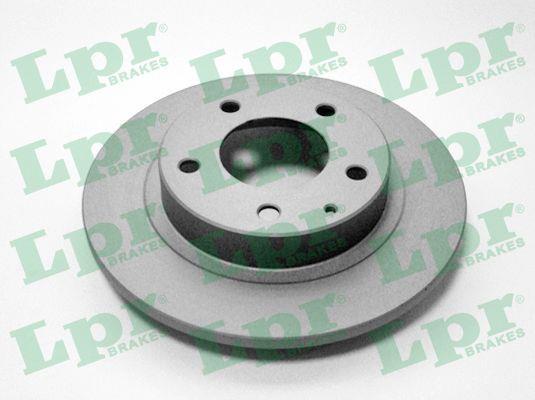 LPR M5721PR Rear brake disc, non-ventilated M5721PR