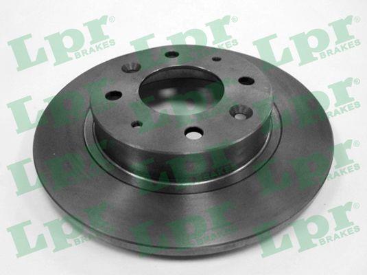 LPR M5834P Rear brake disc, non-ventilated M5834P