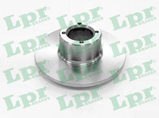 LPR N1022P Unventilated front brake disc N1022P