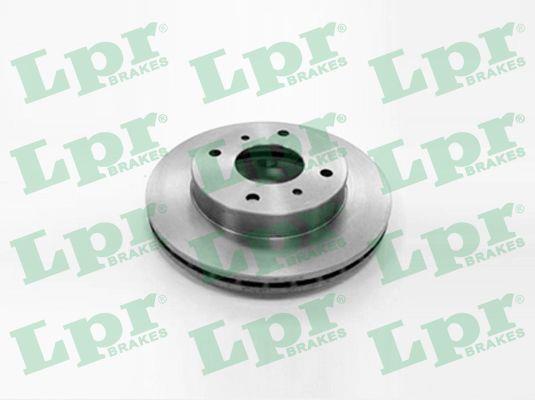 LPR N2161V Front brake disc ventilated N2161V