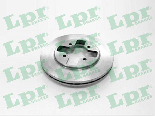 LPR N2301V Front brake disc ventilated N2301V