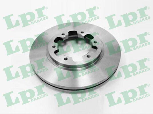 LPR N2371V Front brake disc ventilated N2371V