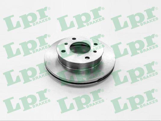 LPR N2651V Front brake disc ventilated N2651V