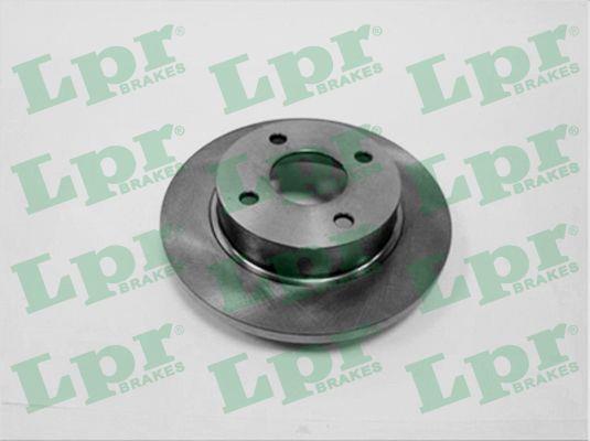 LPR N2661P Unventilated front brake disc N2661P