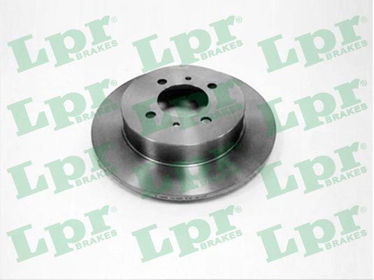 LPR N2815P Rear brake disc, non-ventilated N2815P