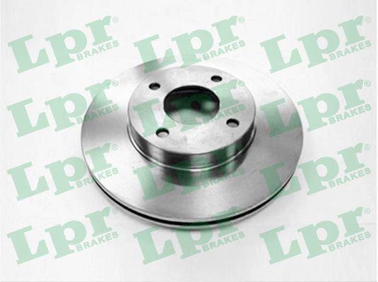 LPR N2827V Front brake disc ventilated N2827V