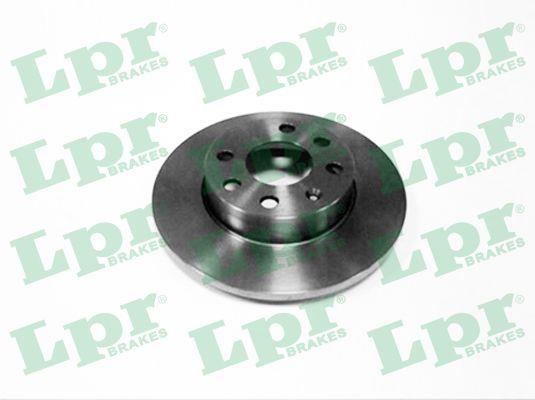 LPR O1001P Unventilated front brake disc O1001P