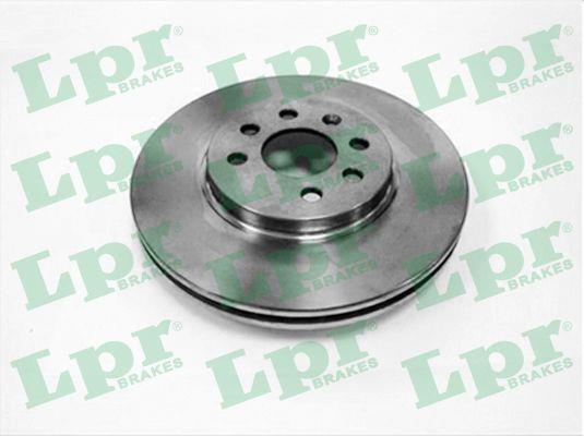 LPR O1006V Front brake disc ventilated O1006V
