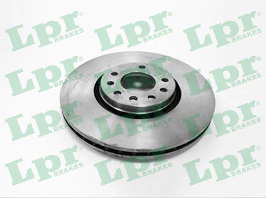 LPR O1008V Front brake disc ventilated O1008V