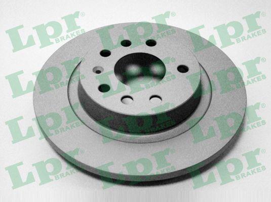 LPR O1014PR Rear brake disc, non-ventilated O1014PR