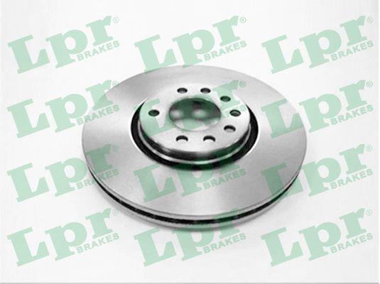 LPR O1015V Front brake disc ventilated O1015V