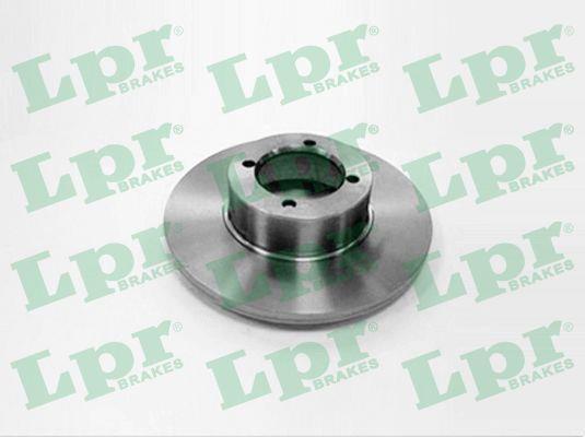 LPR O1021P Unventilated front brake disc O1021P