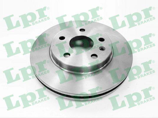 LPR O1028V Front brake disc ventilated O1028V