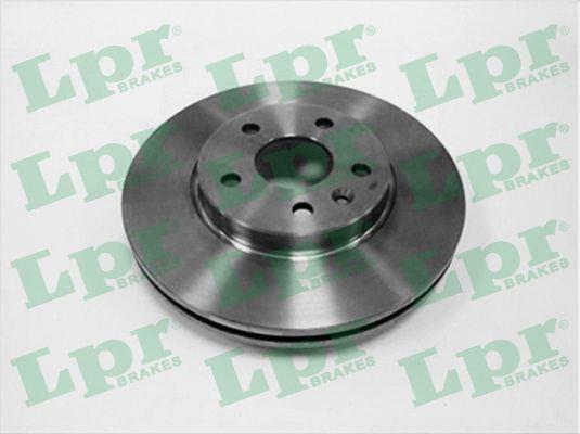 LPR O1036V Front brake disc ventilated O1036V