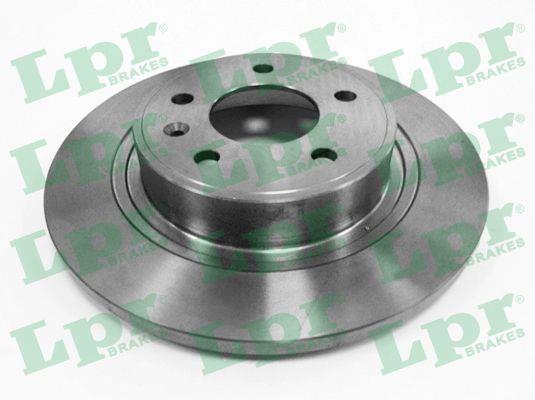 LPR O1039P Rear brake disc, non-ventilated O1039P