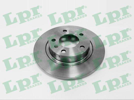 LPR O1043P Rear brake disc, non-ventilated O1043P