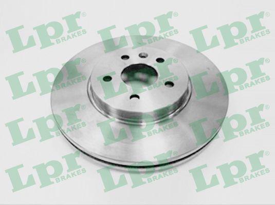 LPR O1046V Front brake disc ventilated O1046V