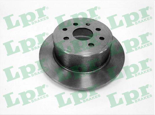 LPR O1201P Rear brake disc, non-ventilated O1201P