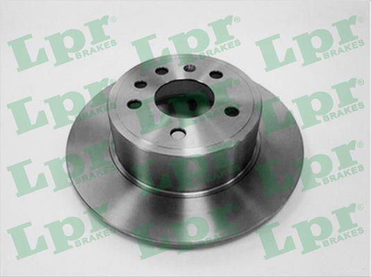 LPR O1331P Rear brake disc, non-ventilated O1331P