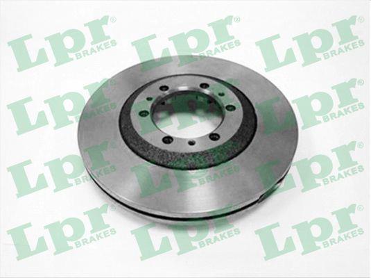LPR O1371V Front brake disc ventilated O1371V