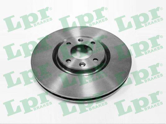LPR P1010V Front brake disc ventilated P1010V