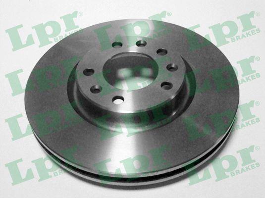 LPR P1020V Front brake disc ventilated P1020V