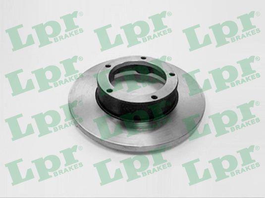 LPR P1111P Unventilated front brake disc P1111P