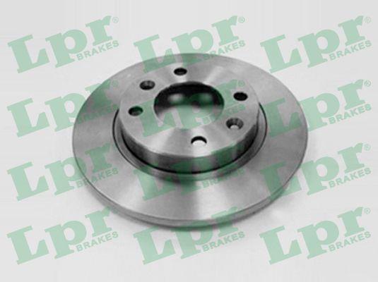 LPR P1151P Rear brake disc, non-ventilated P1151P