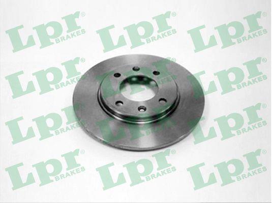 LPR P1161P Rear brake disc, non-ventilated P1161P