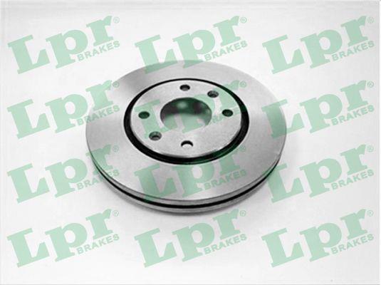 LPR P1201V Front brake disc ventilated P1201V