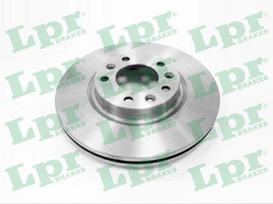 LPR P1251V Front brake disc ventilated P1251V