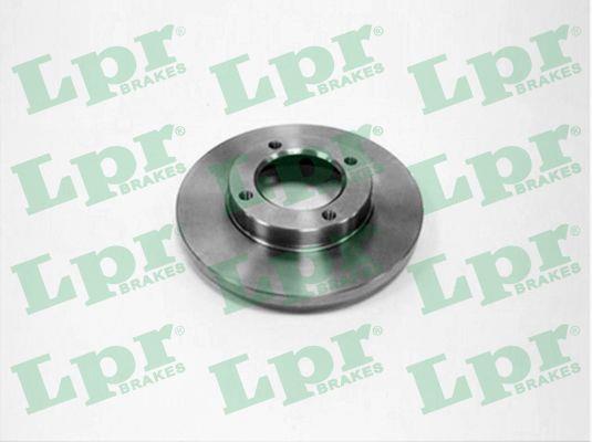LPR P3011P Unventilated front brake disc P3011P